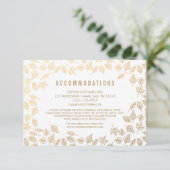 Elegant Autumn verliest Kaart voor Gold Accommodat (Staand voorkant)