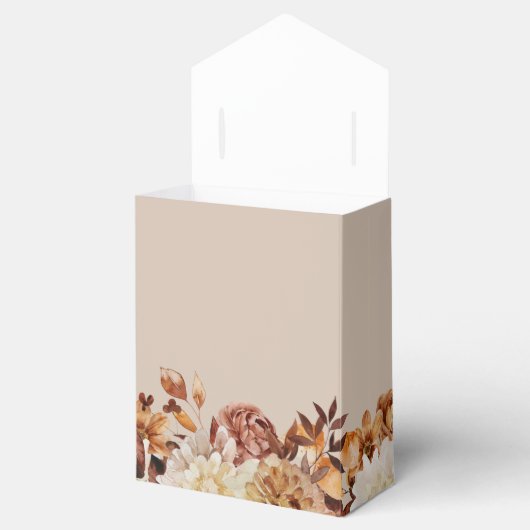 Elegant Autumn Wedding Bedankdoosjes (Geopend)