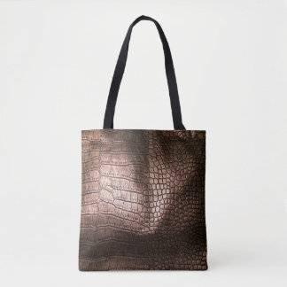 Elegant avondlederen textuur. tote bag