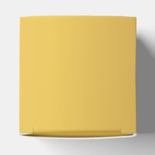 Elegant "B" Monogram op persoonlijke titel Zwart g Bedankdoosjes (Bovenkant)