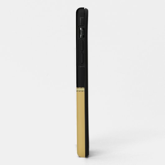 Elegant "B" Monogram op persoonlijke titel Zwart g Case-Mate iPhone Case (Achterkant/links)