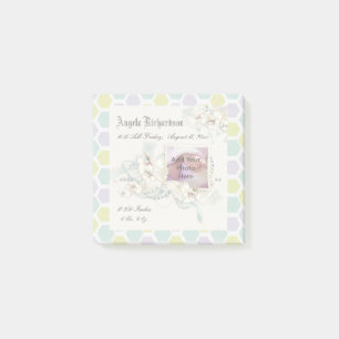 Elegant Baby Boy of Girl Scrapbook Foto Lijst Post-it® Notes