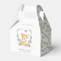 Elegant Baby Deer Floral Crest Elke dag