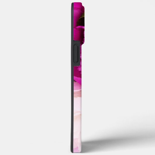 Elegant Baby Roze en Fuschia Peonies Case-Mate iPhone Case (Achterkant / Rechts)