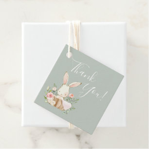 Elegant Baby shower dank u Bedankjes Labels