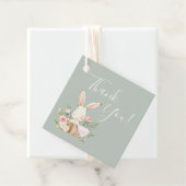 Elegant Baby shower dank u Bedankjes Labels (In situ)