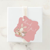 Elegant Baby shower Dier Dank u Bedankjes Labels (In situ)