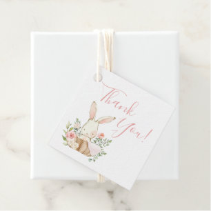 Elegant Baby shower Dier Thema Bedankjes Labels