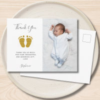 Elegant Baby shower foto dank u