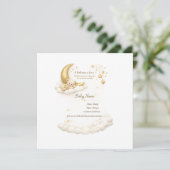 Elegant Baby Shower Invitation Kaart (Staand voorkant)