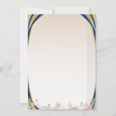 Elegant Baby Shower Invitation | Modern Minimalist Kaart (Achterkant)