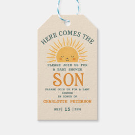 Elegant Baby Shower Invitation with Family Name  Cadeaulabel