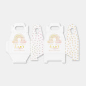 Elegant Baby shower roze grillige regenboog Boho Bedankdoosjes (Uitgevouwen)