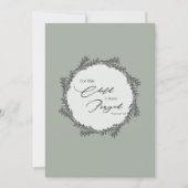 Elegant Baby shower Uitnodiging - 1 Samuel 1:27 (Voorkant)