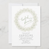 Elegant Baby's grote Vrijgezellenfeest Kaart (Voorkant)