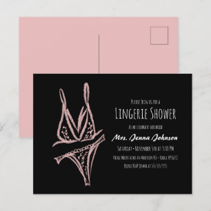Elegant Bachelorette Lingerie Vrijgezellenfeest Ro Briefkaart