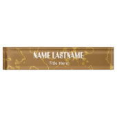 Elegant background custom name naambordje (Voorkant)