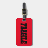 elegant bagagelabel (Voorkant verticaal)