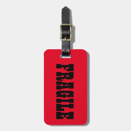 elegant bagagelabel (Voorkant verticaal)