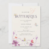 Elegant Baho Hij geeft me vlinders Vrijgezellenfee Kaart (Voorkant)