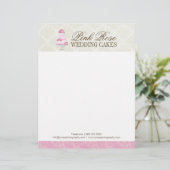Elegant Bakery Letterhead Briefhoofd (Staand voorkant)