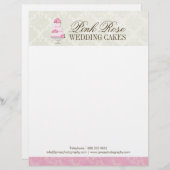Elegant Bakery Letterhead Briefhoofd (Voorkant / Achterkant)