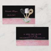 Elegant bakkergebak Handgereedschap Visitekaartje (Voorkant / Achterkant)