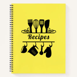 Elegant bakkerij - Lemon - gele recepten Notitieboek