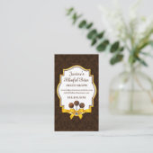 Elegant bakkerij Poppen zoet Visitekaartje (Staand voorkant)