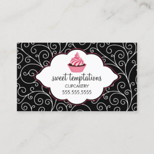 Elegant bakkerij visitekaartje