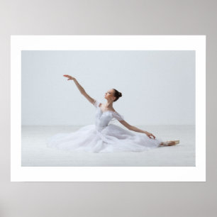 Elegant Ballerina Lg.-SRF Poster