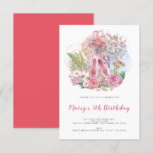 Elegant Ballet Schoenen Roze Meisje 5e Verjaardags