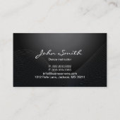 Elegant Ballroom Dance Studio Visitekaartje (Achterkant)