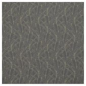 Elegant bamboe folio gold strokes design stof (Swatch)