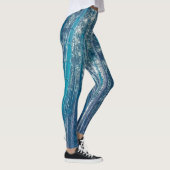 Elegant Bamboo Forest Artwork | Leggings (Rechts)