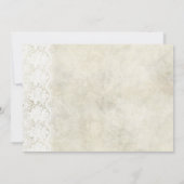 Elegant Baptism Religious event aangepaste foto Ui Kaart (Achterkant)