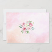 Elegant Baptism Religious event aangepaste foto Ui Kaart (Achterkant)