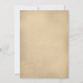 Elegant Bar Mitzvah Invitaties Kaart (Achterkant)