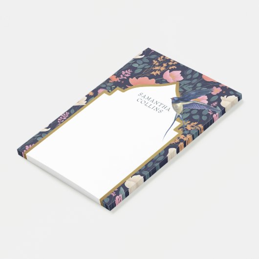 Elegant Barn Swallow Post-it® Notes (Schuin)