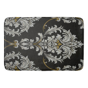 Elegant barok damast badmat