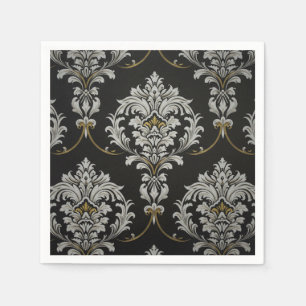 Elegant barok damast servet