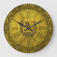 Elegant Baroque Gold Wreatmonogram