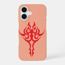 Elegant Baroque Style Ornamental Frame Design iPhone 16 Hoesje