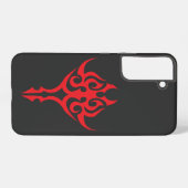 Elegant Baroque Style Ornamental Frame Design Samsung Galaxy Hoesje (Achterkant horizontaal)