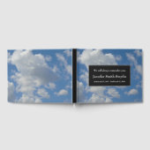 Elegant, basic begrafenis gastenboek (Volledig)