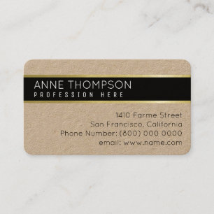 elegant basis contact_card voor elk beroep contactkaartje