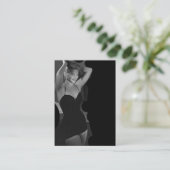  Elegant Bathing Suit Beauty Visitekaartje (Staand voorkant)