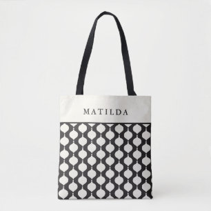 Elegant  bauble kerstfeest cadeau tote bag