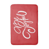 Elegant Be Joyful Holiday Design Badmat (Voorkant Verticaal)