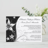 Elegant Beach Destination Wedding Theme nodigt uit Kaart (Staand voorkant)